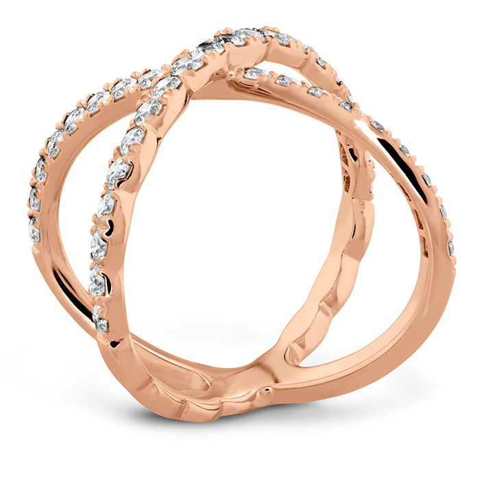 Lorelei Diamond Criss Cross Ring