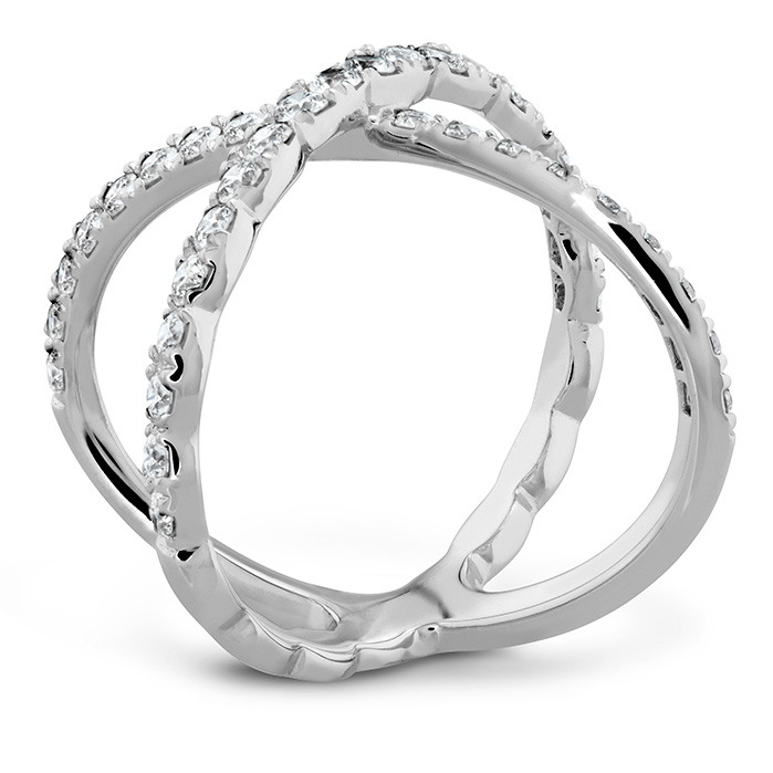 Lorelei Diamond Criss Cross Ring