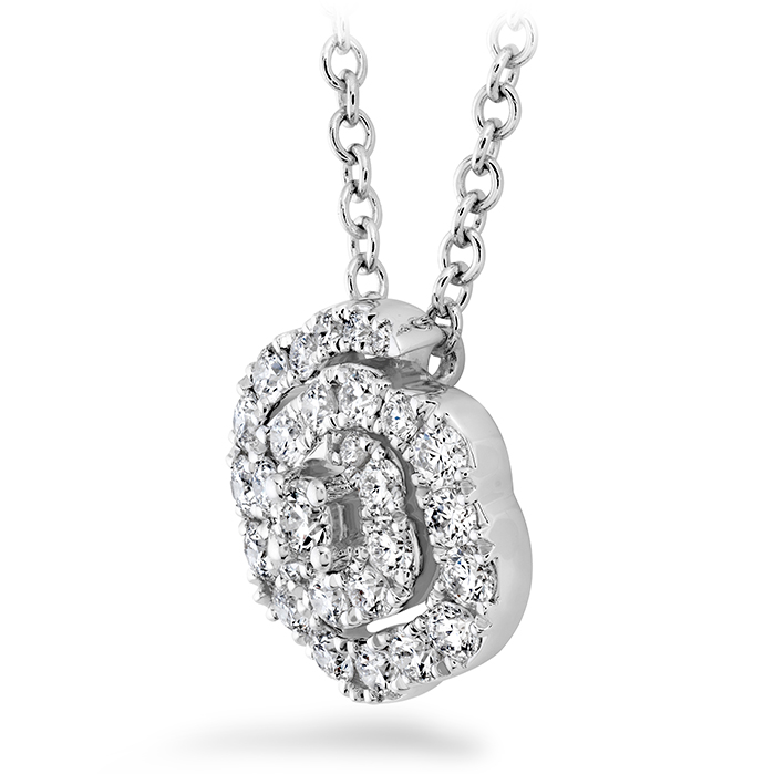 Lorelei Diamond Floral Pendant - Small