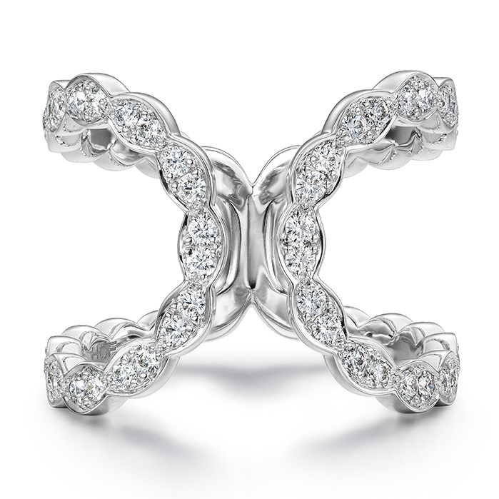 Lorelei Floral Open Ring
