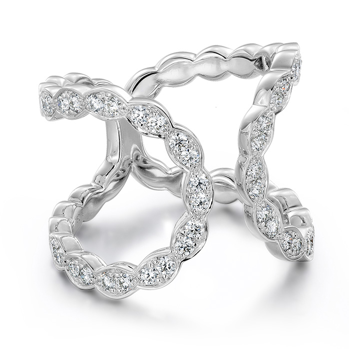 Lorelei Floral Open Ring