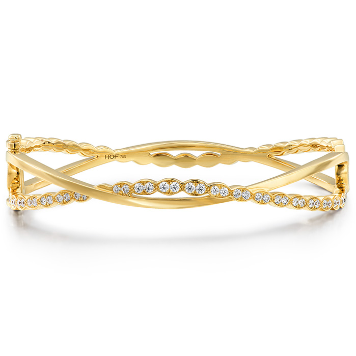 Lorelei Floral Twist Bangle