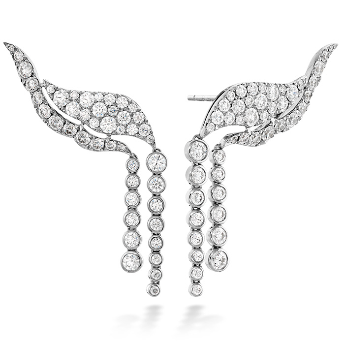 Lorelei Fringe Diamond Ear Cuff