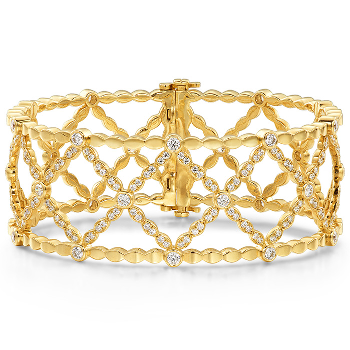 Lorelei Lattice Diamond Bangle