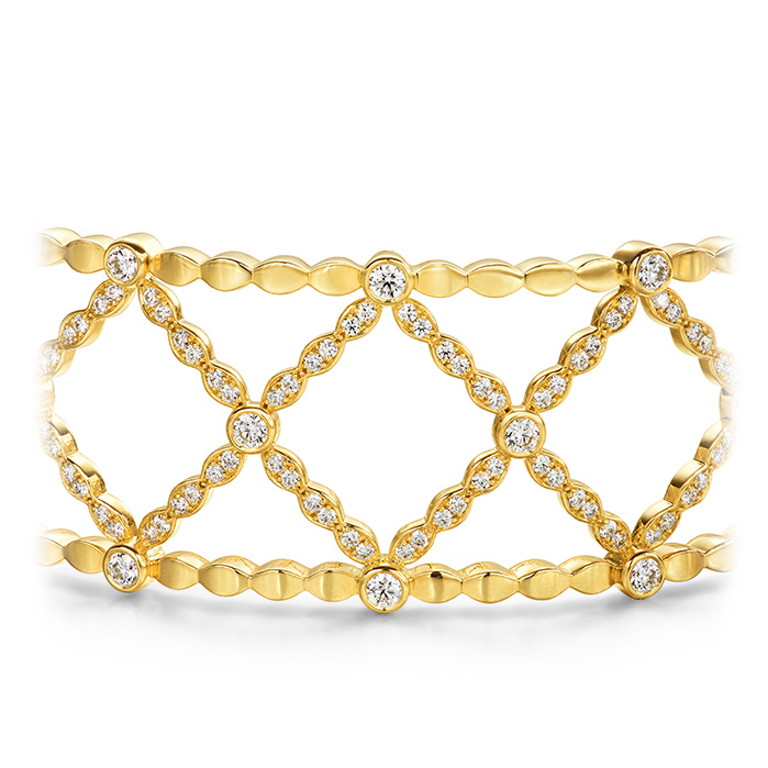 Lorelei Lattice Diamond Bangle