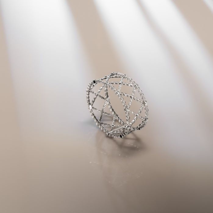 Lorelei Lattice Diamond Bangle