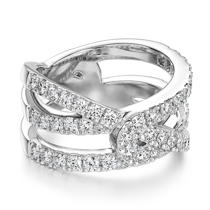 Optima Diamond Wrap Ring 