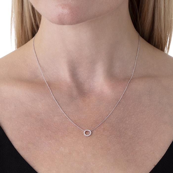 Signature Circle Pendant - Small