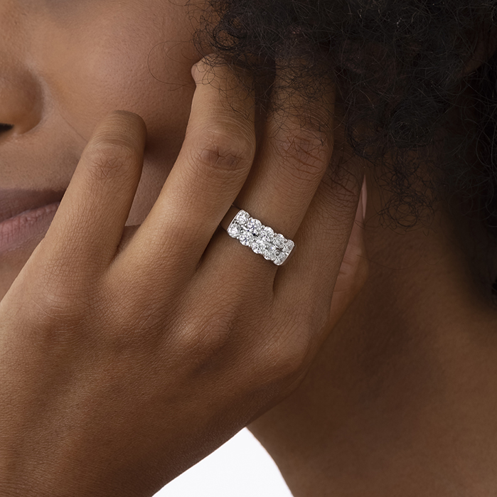 Signature Double Row Ring