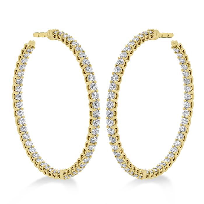 Signature Inside Out Hoop - Medium