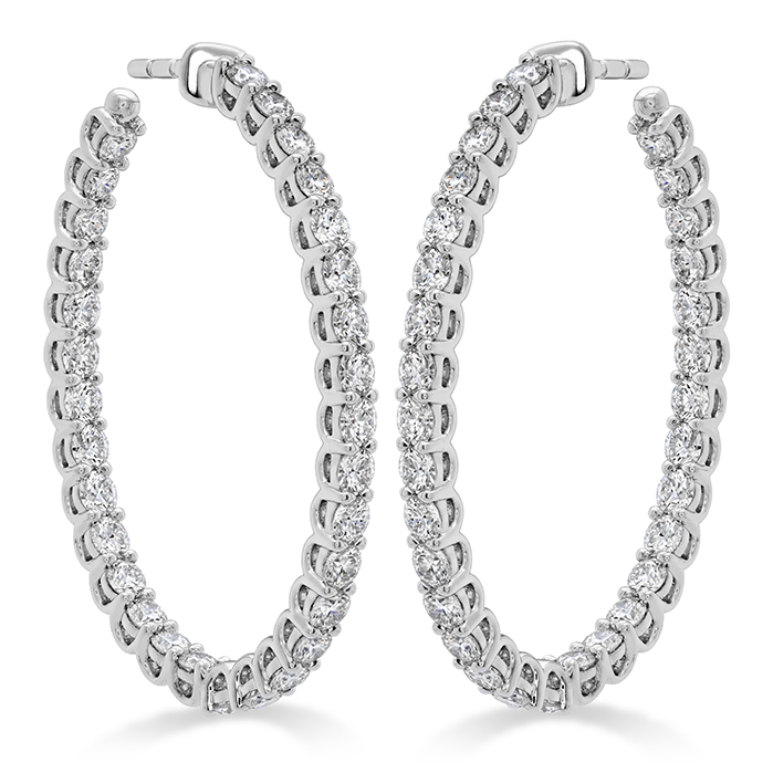 Signature Oval Hoop - Large