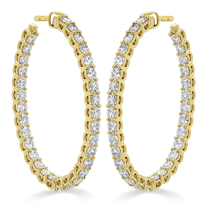 Signature Oval Hoop - Large