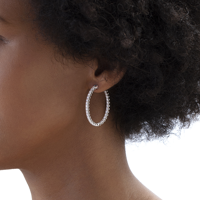 Signature Oval Hoop - Large