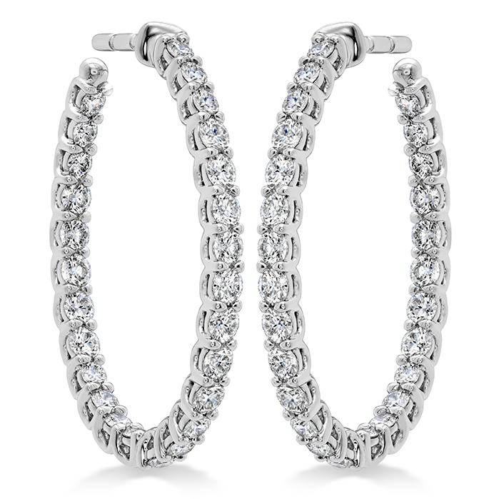 Signature Oval Hoop - Medium