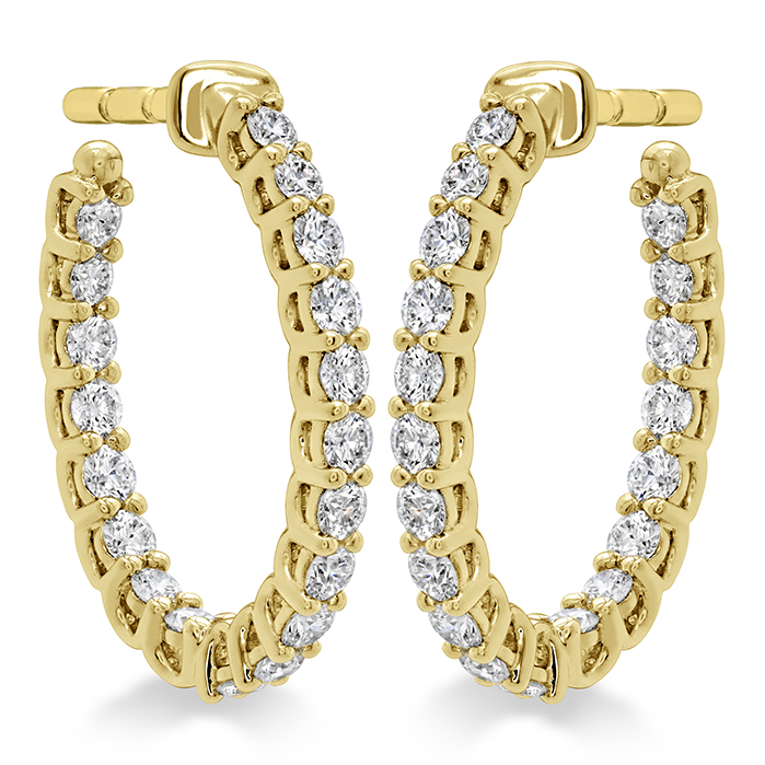Signature Oval Hoop - Small