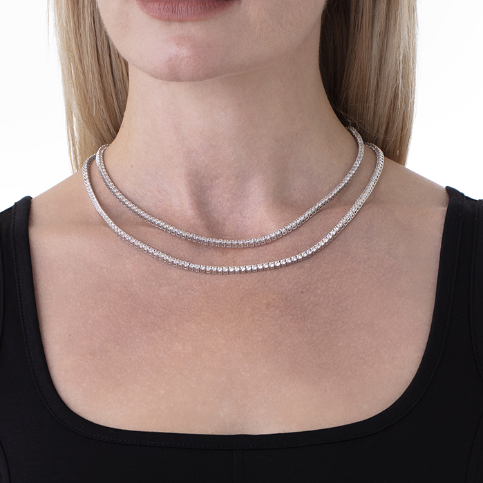 Signature Opera Length Line Necklace