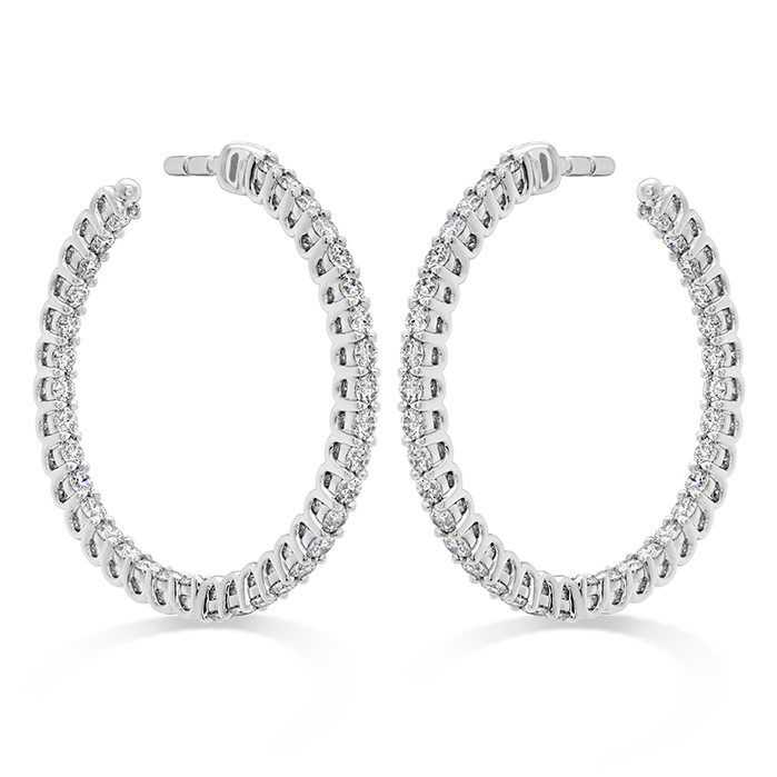 Signature Round Inside Out Hoop - Small