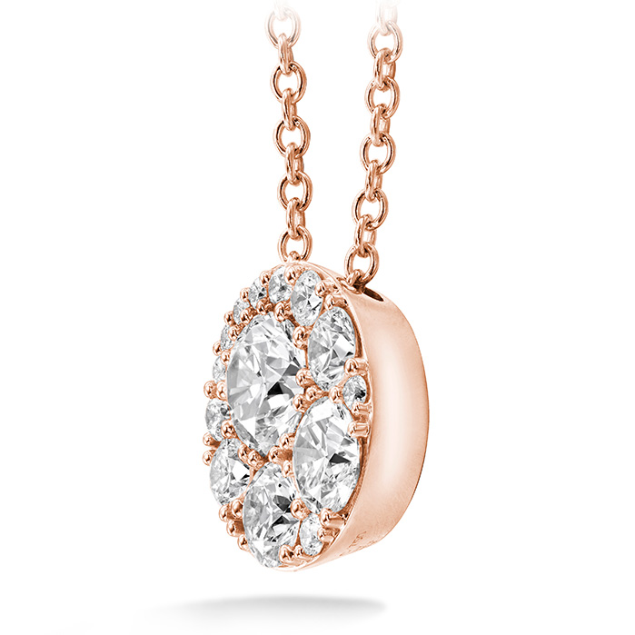 Tessa Diamond Circle Pendant