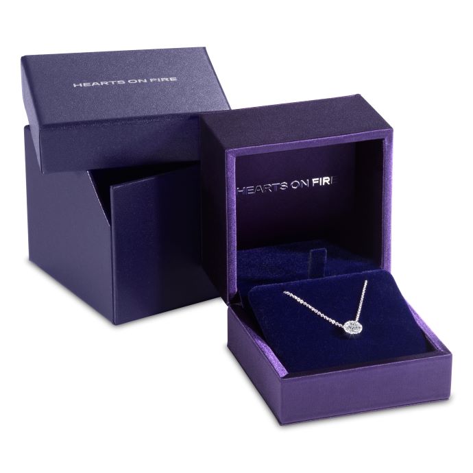 Tessa Diamond Circle Pendant