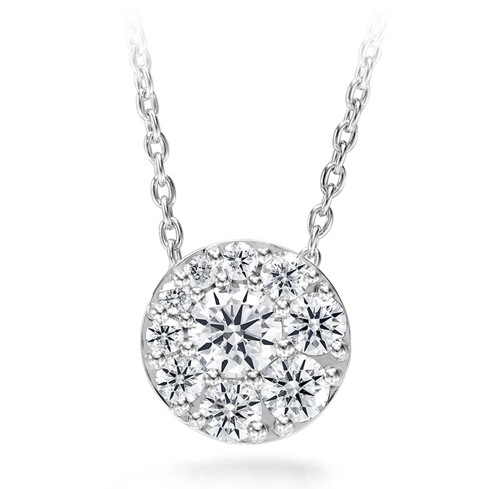 Tessa Diamond Circle Pendant