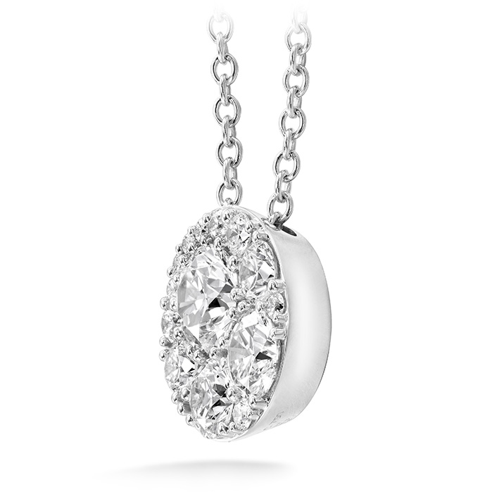 Tessa Diamond Circle Pendant