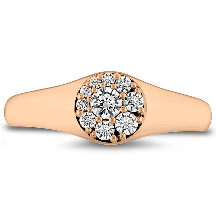 Tessa Circle Signet Ring
