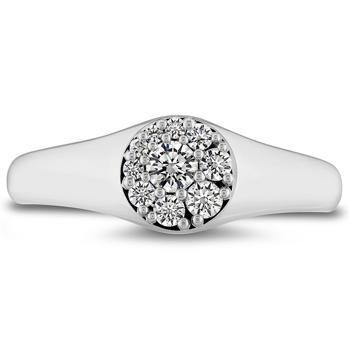 Tessa Circle Signet Ring