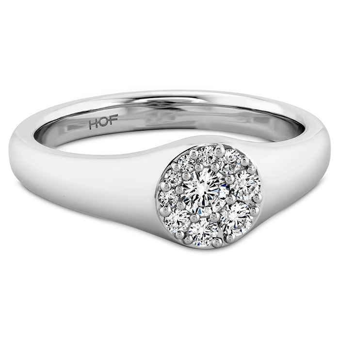 Tessa Circle Signet Ring