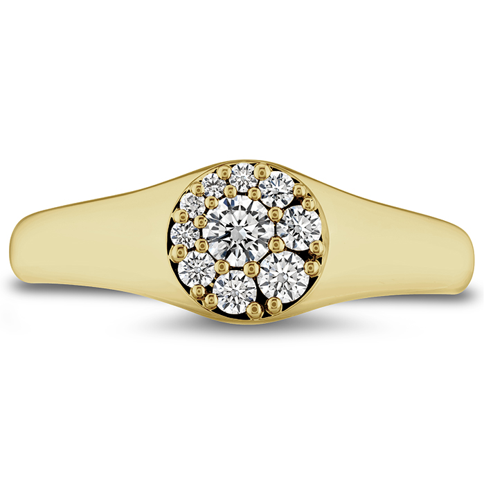 Tessa Circle Signet Ring