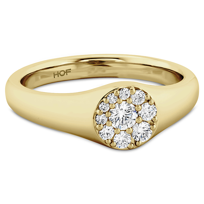 Tessa Circle Signet Ring