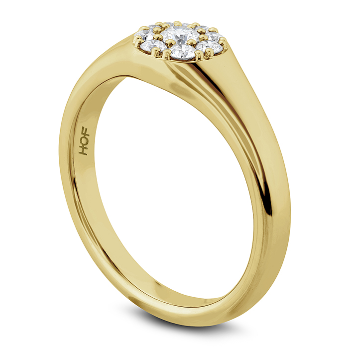 Tessa Circle Signet Ring