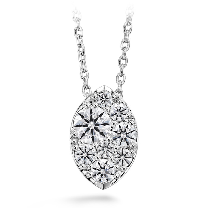 Tessa Diamond Navette Pendant