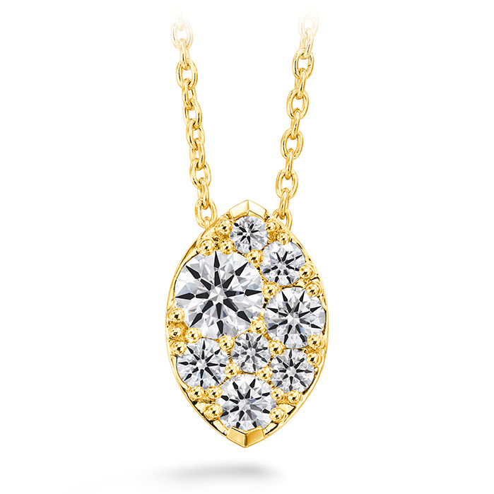 Tessa Diamond Navette Pendant