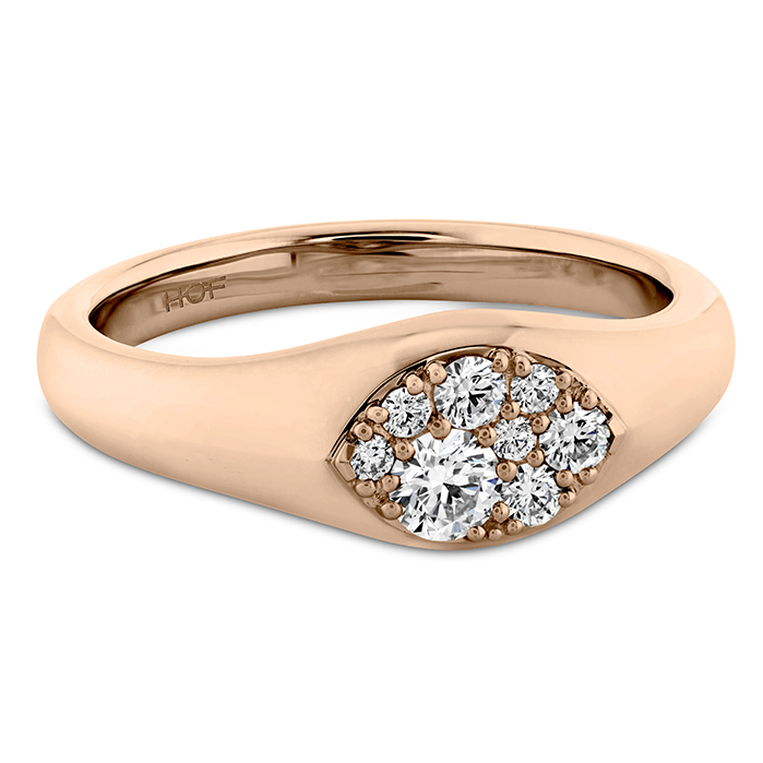 Tessa Navette Signet Ring