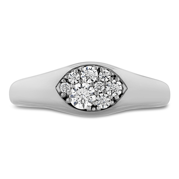 Tessa Navette Signet Ring