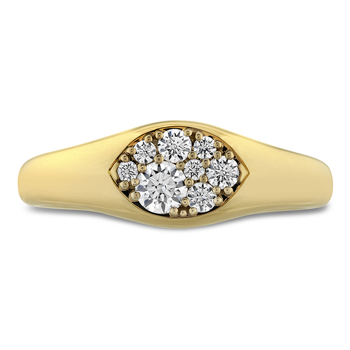 Tessa Navette Signet Ring