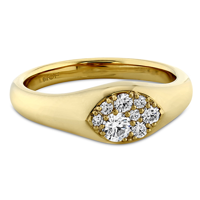 Tessa Navette Signet Ring