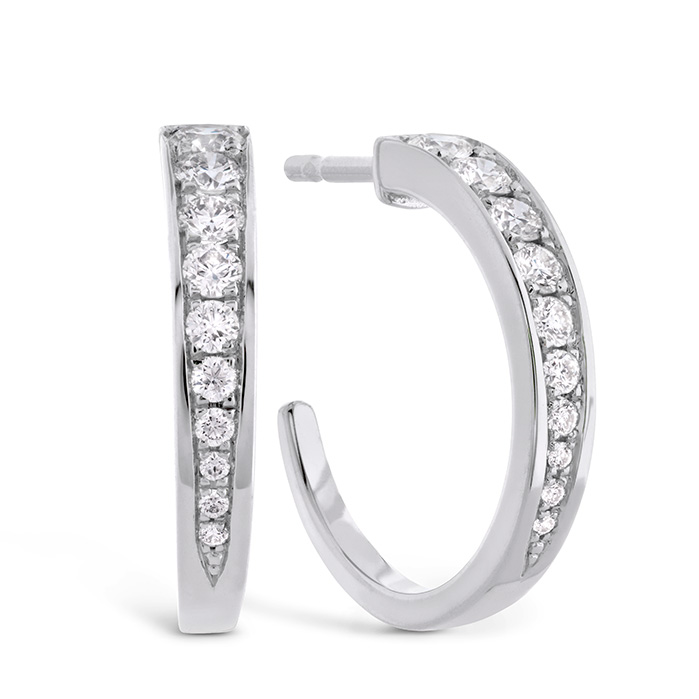 Triplicity Small Hoop Earrings