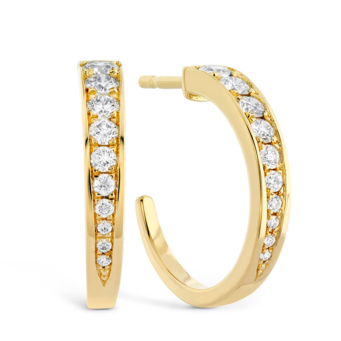Triplicity Small Hoop Earrings