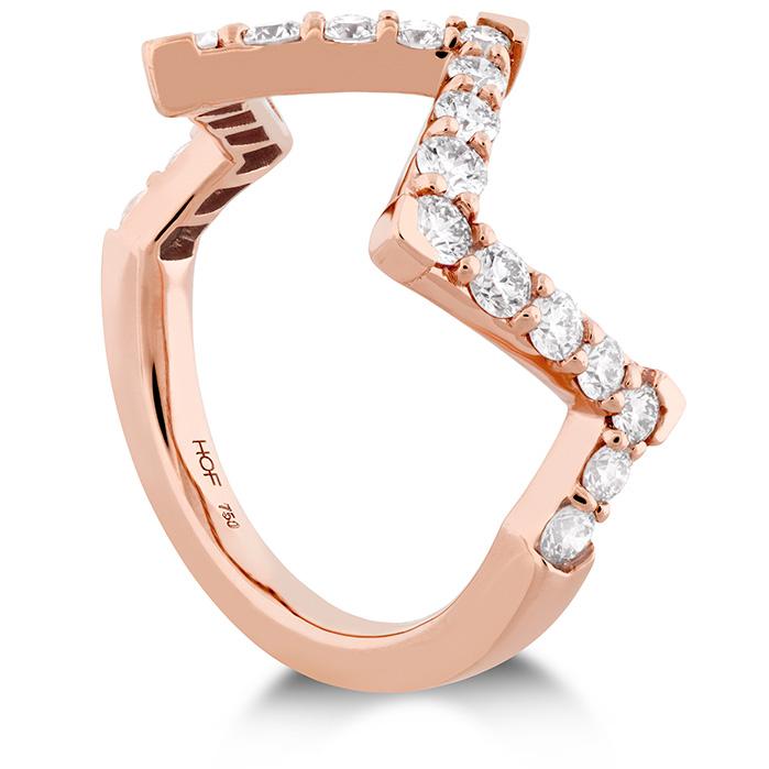 Triplicity Pointed Diamond Ring