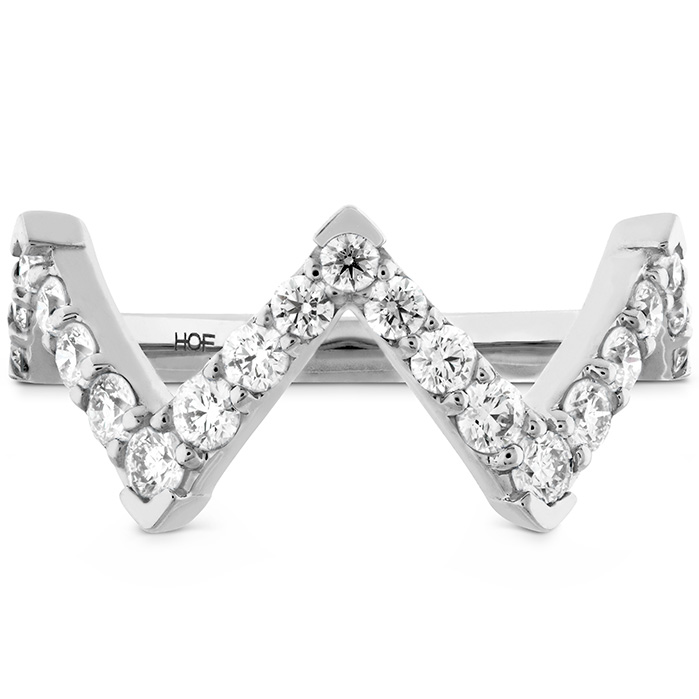 Triplicity Pointed Diamond Ring