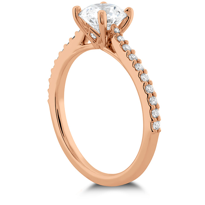 Camilla HOF Engagement Ring - Dia Band - Complete Piece