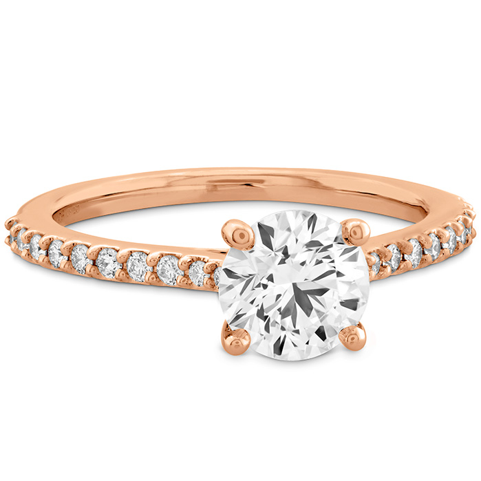 Camilla HOF Engagement Ring - Dia Band - Complete Piece