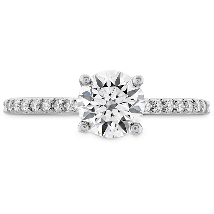 Camilla HOF Engagement Ring - Dia Band - Complete Piece