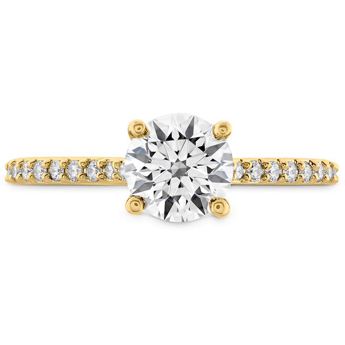 Camilla HOF Engagement Ring - Dia Band - Complete Piece