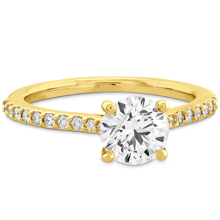 Camilla HOF Engagement Ring - Dia Band - Complete Piece