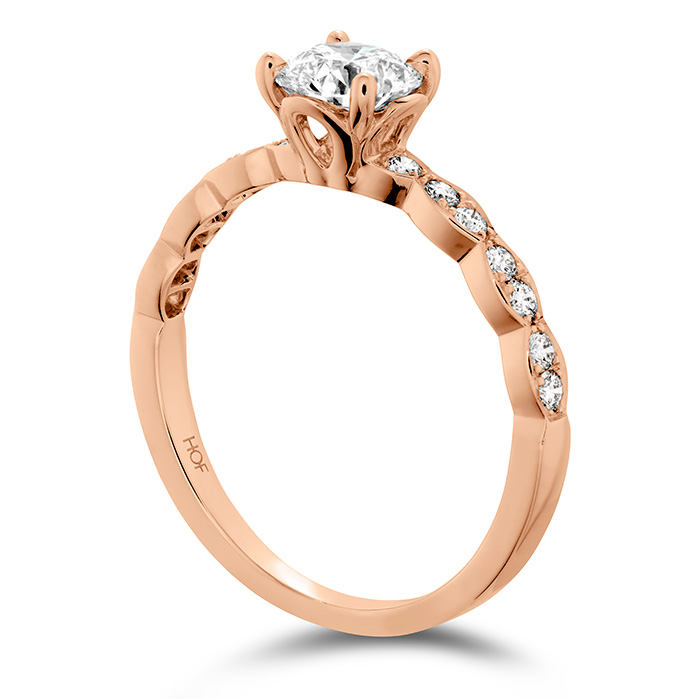 Lorelei Floral Engagement Ring - Complete Piece