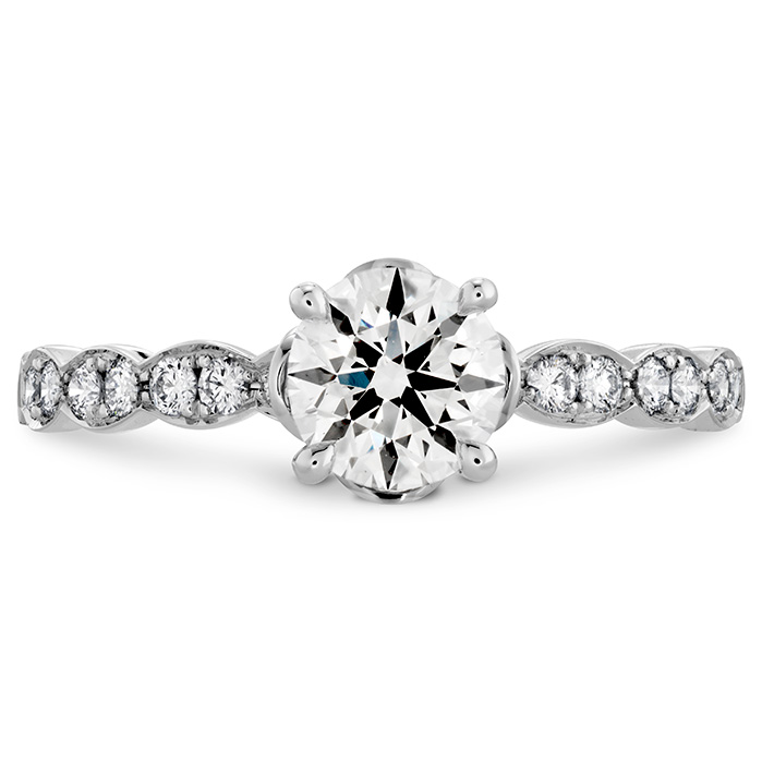 Lorelei Floral Engagement Ring - Complete Piece