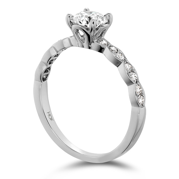 Lorelei Floral Engagement Ring - Complete Piece