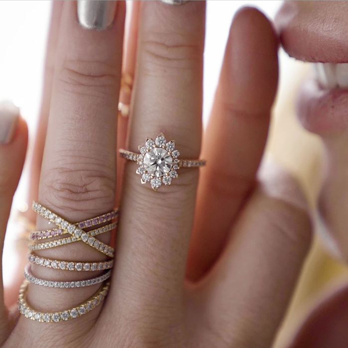 Behati Say It Your Way Oval Engagement Ring